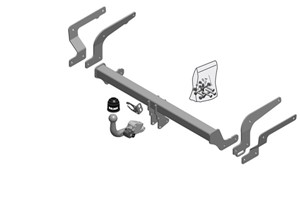 Dragkrok, Avtagbar, SUZUKI ACROSS, TOYOTA RAV 4 V
