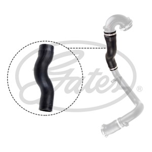 Laddluftslang, OPEL INSIGNIA A, INSIGNIA A Sedan, INSIGNIA A Sports Tourer, SAAB 9-5, 13 02 253, 13 02 278, 13 02 531, 13257587, 2286515