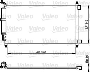Kondensor, klimatanläggning, NISSAN JUKE, 92110EW80A