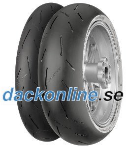 Continental ContiRaceAttack 2 Street ( 120/70 ZR17 TL (58W) M/C, Framhjul )