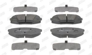 Bromsbeläggsats, Bakaxel, LEXUS LX, TOYOTA LAND CRUISER 200, SEQUOIA, TUNDRA Pick-up, 0446602340, 044660C010, 0446660120, 0446660160