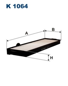 Kupefilter, SAAB 900 II, 900 Cabriolet II, 900 Combi Coupe I, 900 Coupé II, 9-3, 9-3 Cabriolet, 32020156, 423 0322, 4364790, 4632493, 50