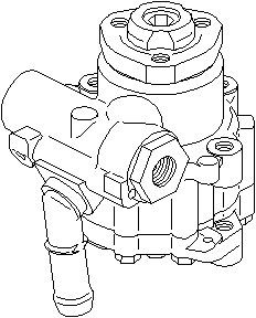 Servopump, SEAT TOLEDO I, VW GOLF II, JETTA II, PASSAT B3/B4, PASSAT B3/B4 Variant, 027 145 157