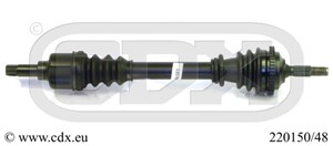 Drivaxel, framaxel vänster, PEUGEOT 206 Halvkombi, 206 SW, 32723C, 32724C