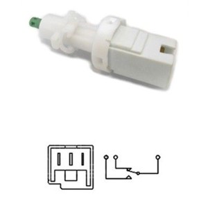 Bromsljuskontakt, ALFA ROMEO,CITROËN,FIAT,IVECO,LANCIA,PEUGEOT, 453432, 46530958, 46543839, 46742766, 500319244, 60805125, 7627401, 7682