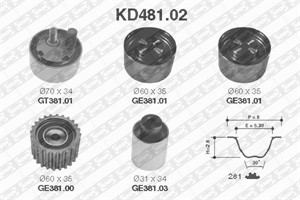 Kamremskit, SUBARU IMPREZA Kombi, IMPREZA Sedan, 13028-AA200, 13028-AA240, 13033-AA042, 13069-AA063, 13073-AA142, 13085-AA080