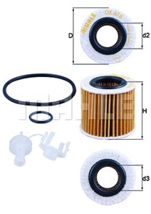 Oljefilter, ASTON MARTIN,DAIHATSU,SUBARU,TOYOTA, 0415240040, 0415240060, 04152B1010, 04152B1090, 04152YZZA7, 15613YZZA6
