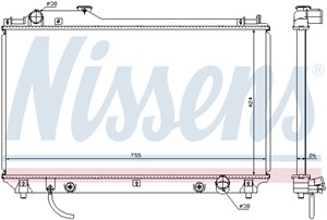 Kylare, motorkylning, LEXUS LS, 16400-50230, 1640050231