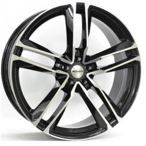 Monaco MC7 Gloss Black Polished 9x22 5/112 ET26 B66.5