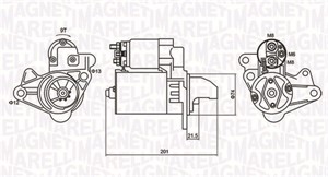 Startmotor, MINI MINI, MINI Cabriolet, 12411489994