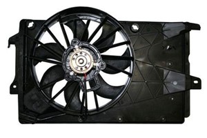 Fläkt, kylare, OPEL MERIVA A Minibus, minivan, VAUXHALL MERIVA A, 13129035, 13129036, 1314965, 1314968, 1314971, 13204503, 13224687, 31