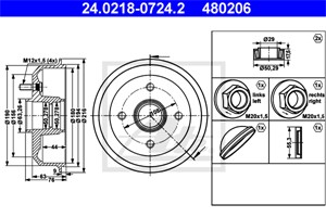 Bromstrumma, Bakaxel, FORD,MAZDA, 1000859, 1017668, 1045392, 1E00-26-251, 1E00-26-251A, 1E01-26-251, 1E01-26-251A, 1E02-26-251, 4034886,