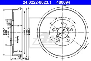 Bromstrumma, Bakaxel, SUBARU FORESTER, IMPREZA Coupé, IMPREZA Kombi, IMPREZA Sedan, LEGACY II, LEGACY Kombi II, 26340AA010