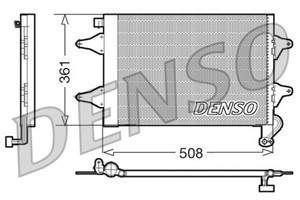 Kondensor, klimatanläggning, SEAT,SKODA,VW, 6Q0820411B, 6Q0820411E, 6Q0820411E-G-H-J, 6Q0820411G, 6Q0820411H, 6Q0820411J, 6Q0820411K