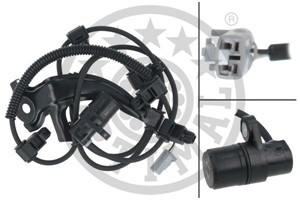 ABS-givare, Sensor, hjulvarvtal, Bakaxel vänster, LEXUS LX, TOYOTA LAND CRUISER 100, 89546-60030
