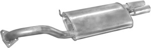Bakre ljuddämpare, MITSUBISHI GALANT VI, GALANT Sedan VI, MB612427, MB687525