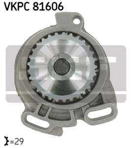 Vattenpump, AUDI, 034 121 004, 034 121 005 D, 035 121 004