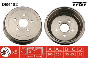 Bromstrumma, Bakaxel, TOYOTA, 42431-05010, 42431-20190