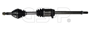 Drivaxel, framaxel höger, NISSAN QASHQAI / QASHQAI +2 I, RENAULT KOLEOS I, 391001189R, 391002053R, 39100JD74B, 39100JY04B