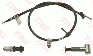 Vajer, parkeringsbroms, Bak, Höger, ALFA ROMEO 166, LANCIA THESIS, 60630814, 60661490