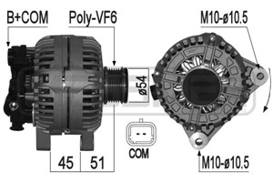 Generator, MINI MINI, MINI CLUBMAN, 12 31 7 794 970, 12 31 7 806 779