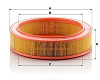 Luftfilter, HONDA,RENAULT,VOLVO, 1444 K2, 17220-PD5-600, 17232-PD2-000, 17232-PD2-305, 17232-PD2-660, 17232-PD5-600, 3343679, 3343679-1,