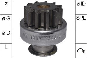 Frihjulsväxel, startmotor, LEXUS,TOYOTA