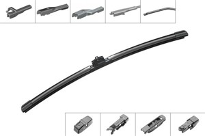 Torkarblad, Fram, Förarsida, Sidoinstallation, Passagerarsida, ALPINA,BMW,FIAT,FORD,JAGUAR,OPEL,PEUGEOT,SEAT,VAUXHALL,VW