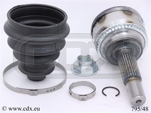 Drivknut, På hjulsidan, TOYOTA PRIUS Liftback, 4347049595, 4347049596