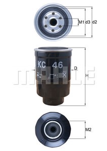 Bränslefilter, DAIHATSU,ISUZU,MAZDA,MITSUBISHI,OPEL,SUZUKI, 0818506, 0818511, 0818642, 14536511, 145623570A, 145623570A9A, 1541078E01, 1