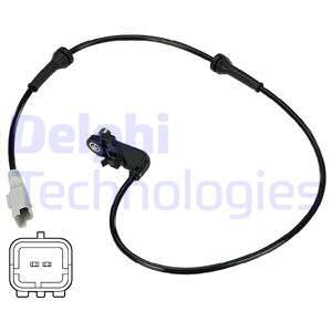 ABS-givare, Sensor, hjulvarvtal, Bakaxel, Höger, Vänster, PEUGEOT 307, 307 Break, 307 CC, 307 SW, 307 SW Skåp / kombi, 4545.C3, 96526969