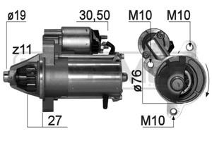 Startmotor, FORD KUGA II, 1787954, 8Z0253609C, CV6T 11000 DB