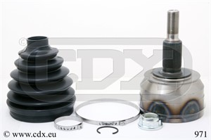Drivknut, Framaxel, På hjulsidan, VW MULTIVAN V, TRANSPORTER Buss V, TRANSPORTER Flak/chassi V, TRANSPORTER Skåp V, 7H0407321, 7H0407321