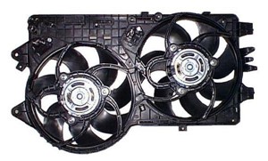 Fläkt, kylare, FIAT GRANDE PUNTO, 1 466 177, 11213-76020, 55700992, 55703903