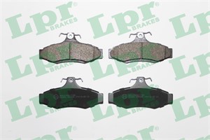 Bromsbeläggsats, Bakaxel, CHEVROLET,DAEWOO,SSANGYONG, 96245179, 96253368, 96391892, S4521001, S4521006
