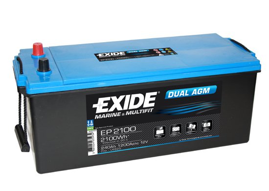Batteri Dual AGM 240Ah