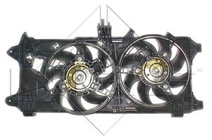 Fläkt, kylare, FIAT DOBLO Minibus, minivan, DOBLO Skåp/stor limousine, 11213-55010, 1121355011, 46821264, 51718489, 51753828