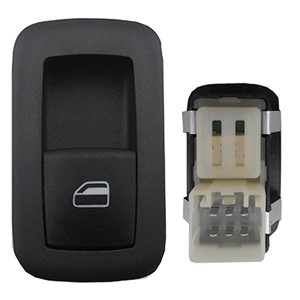 Brytare, fönsterhiss, Bak, JEEP GRAND CHEROKEE IV, 68085690AB, 68085690AC
