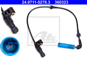 ABS-givare, Sensor, hjulvarvtal, framaxel höger, BMW, 34 52 6 752 682, 34 52 6 792 896