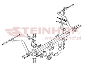 Dragkrok, Standard, RENAULT MEGANE Scenic