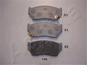 Bromsbeläggsats, Framaxel, NISSAN 100NX, SUNNY III, SUNNY Hatchback III, SUNNY Liftback III, 1N003328ZA, 1N183328Z, 1N243328Z, 1V3A3328Z