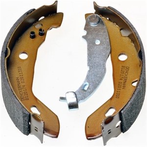 Bromsbackar, sats, Bakaxel, MERCEDES-BENZ A-KLASS [W168], 168 420 03 20, A168 420 03 20