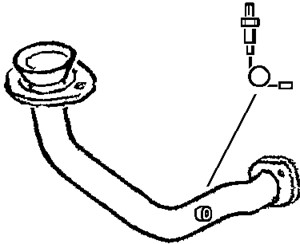 Avgasrör, Fram, VOLVO S40 I, V40 Kombi, 30862725, 410600023R, 410603072R, 41060CC090, 41060-CC090, 41060EB325, 41060-EB325, 41060EG090,