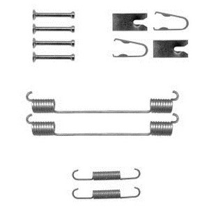 Tillbehörssats, bromsbackar, Bakaxel, AUDI,FIAT,OPEL,RENAULT,SEAT,SKODA,SMART,VAUXHALL,VW