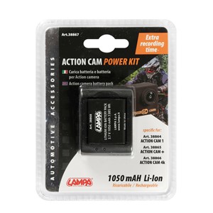 Action Kamera batteripaket, Universal