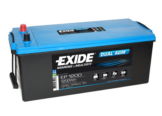 Batteri Dual AGM 140Ah