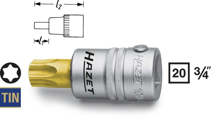 Hylsa 3/4" T70