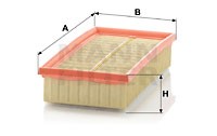 Luftfilter, CITROËN,FIAT,MINI,PEUGEOT, 13 71 7 806 046, 1444 EQ, 1444 ER, 1444 ET, 1444 TK, 9651883380