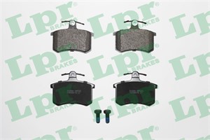 Bromsbeläggsats, Bakaxel, ALFA ROMEO 164, FIAT CROMA, LANCIA THEMA, THEMA SW, 0005892650, 0060743565, 0060743578, 0607601200, 1641626003