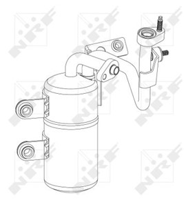 Torkfilter, VOLVO C30, C70 Cabriolet II, S40 II, V50, 1281837, 30661742, 30738666, 30780714, 31332649, 4D0 407 510 F S1, 4D0 407 510 F,
